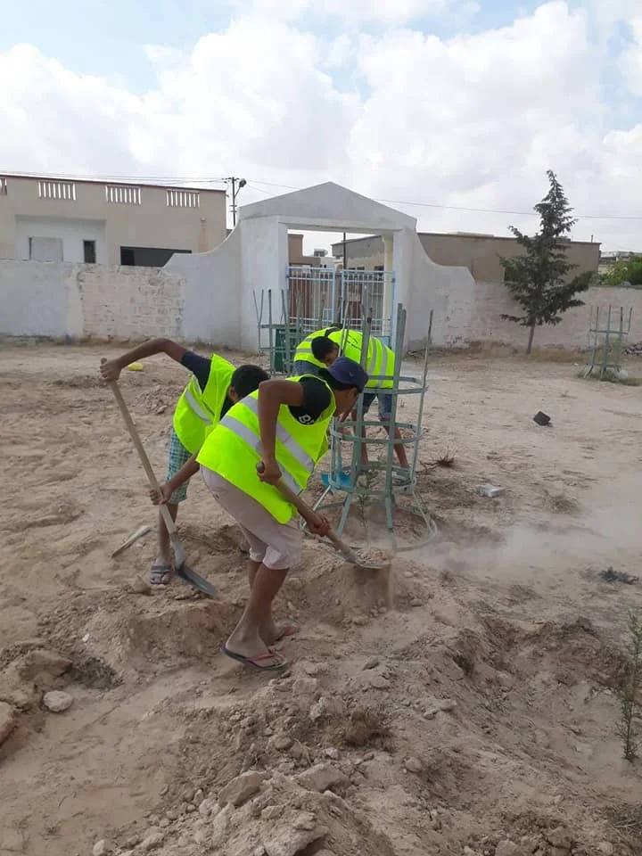 Nettoyage de Cimetière